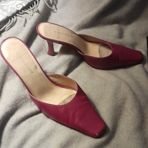 Karen Scott Shoes - Women's Hot Pink Mules